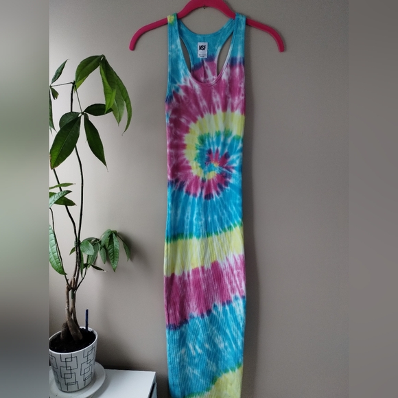 NSF Coqui Tie Dye Midi Dress P - Picture 2 of 7